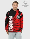 Худи мужской база хлопок / YAMAHA / ЯМАХА / МОТОСПОРТ