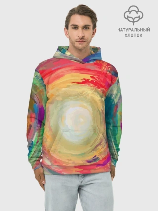 Худи мужской база хлопок / Восход