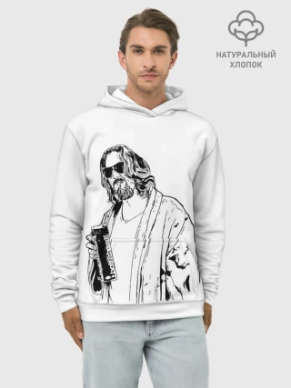 Худи мужской база хлопок / Большой Лебовски | Big Lebowski