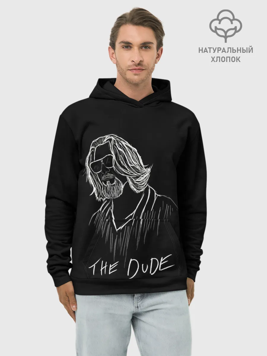 Худи мужской база хлопок / THE DUDE