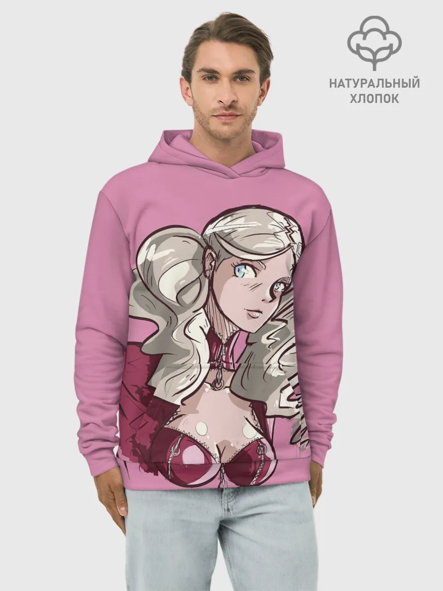 Худи мужской база хлопок / Милая Такамаки