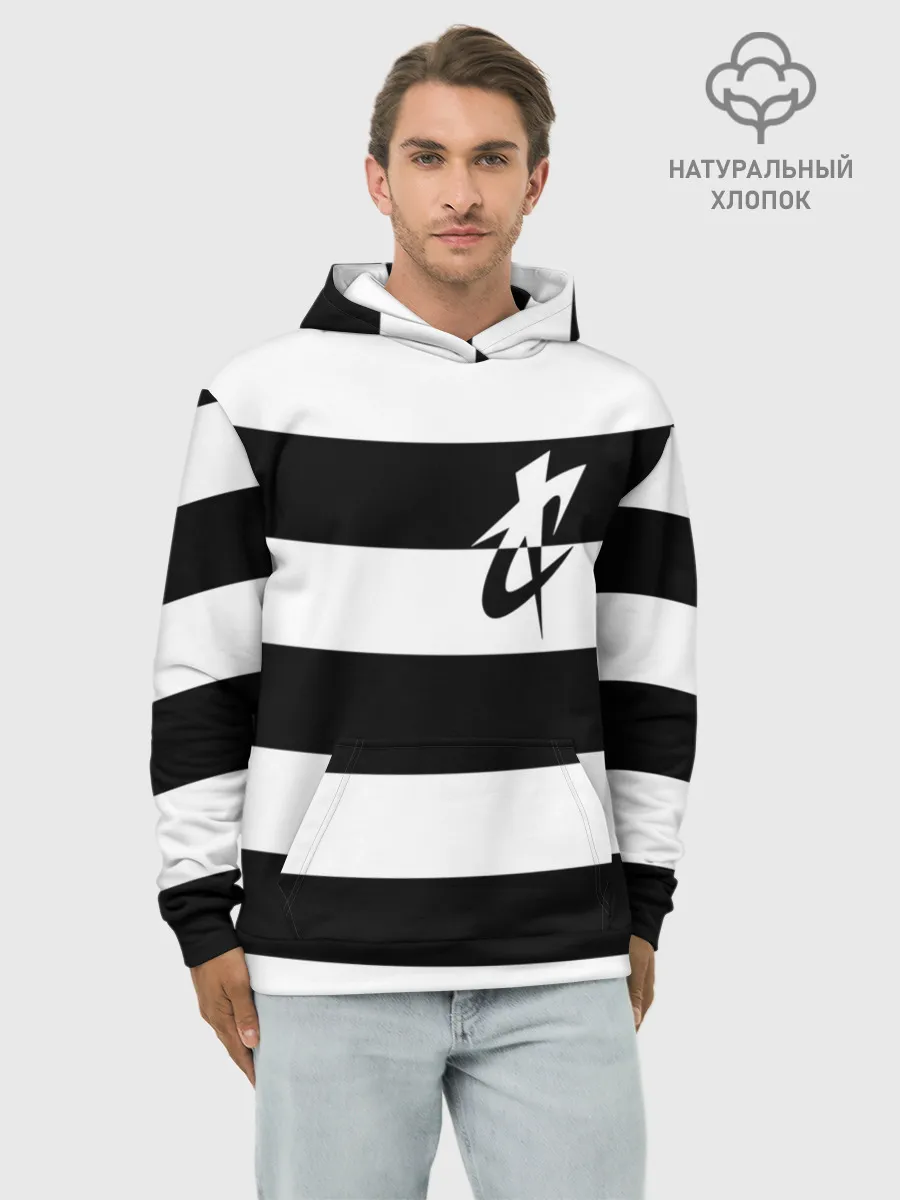 Худи мужской база хлопок / Рок-группа Синдикат