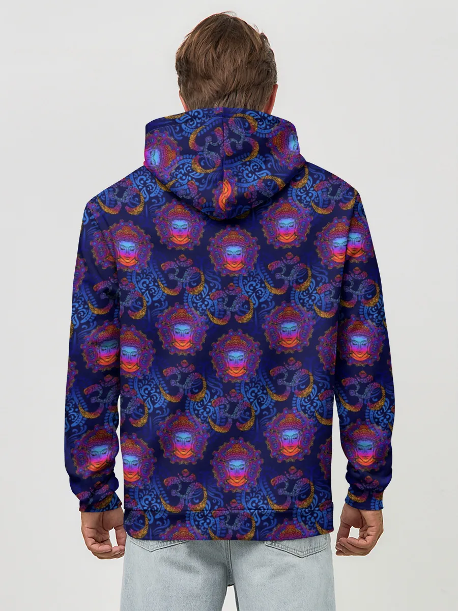 Худи мужской база хлопок / Будда