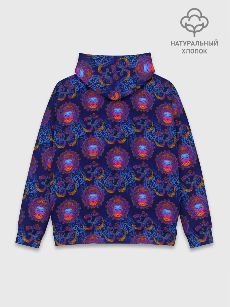 Худи мужской база хлопок / Будда