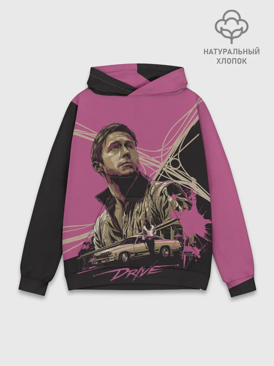 Худи мужской база хлопок / Drive
