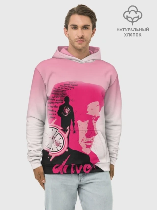 Худи мужской база хлопок / drive