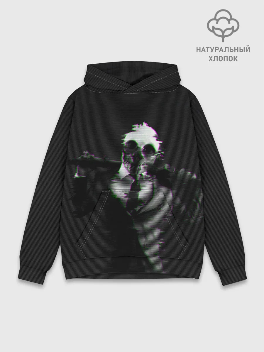 Худи мужской база хлопок / Wolf