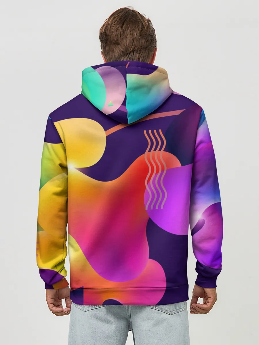 Худи мужской база хлопок / Rainbow T-Shirt