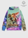 Худи мужской база хлопок / Ratchet & Clank: Rift Apart