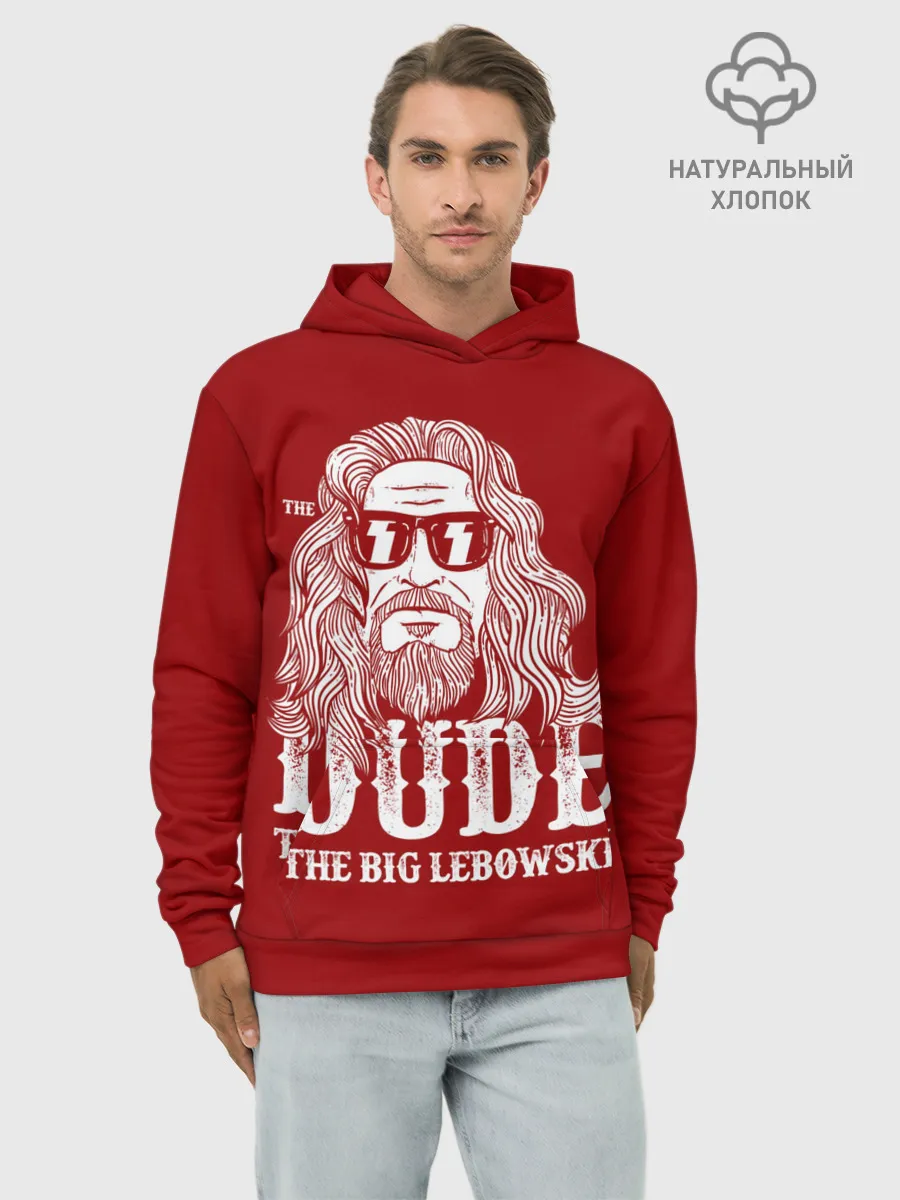 Худи мужской база хлопок / Dude the Big Lebowski
