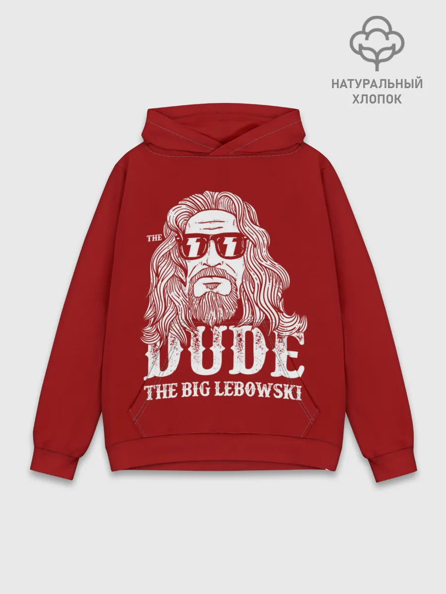 Худи мужской база хлопок / Dude the Big Lebowski