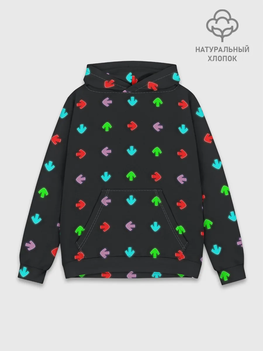 Худи мужской база хлопок / Friday night funky arrows