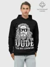 Худи мужской база хлопок / Dude the Big Lebowski