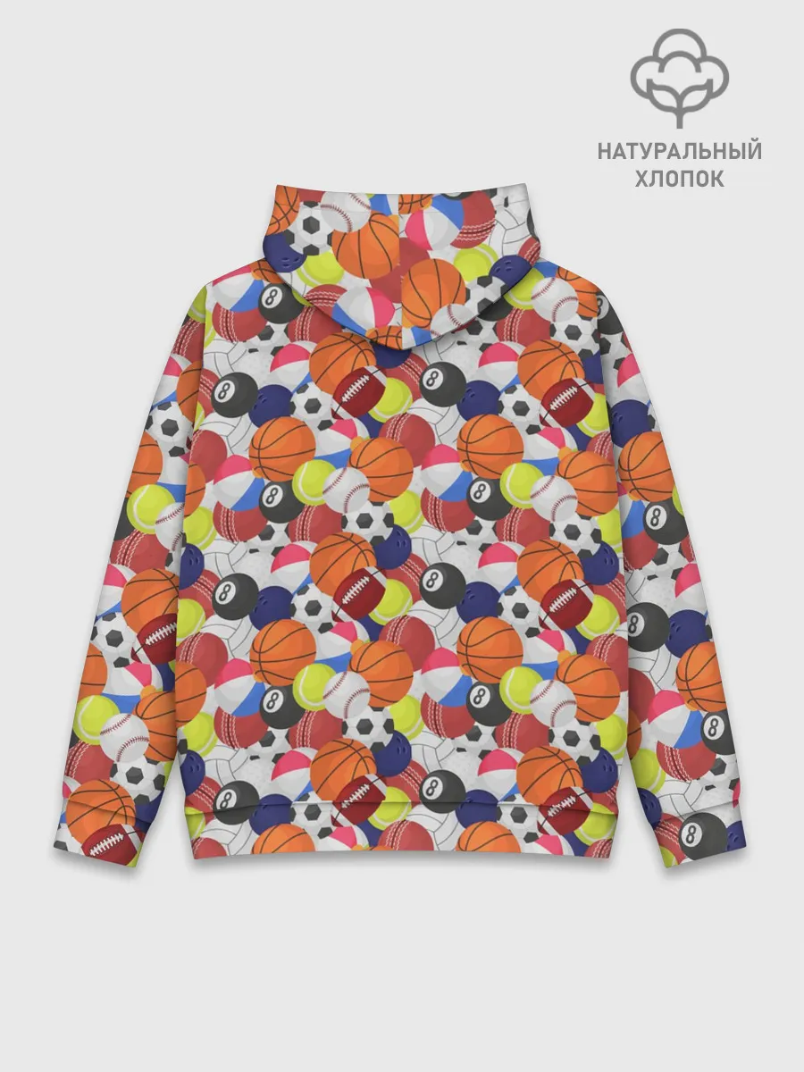 Худи мужской база хлопок / Спорт