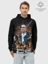 Худи мужской база хлопок / Карты, деньги, два ствола