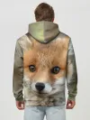 Худи мужской база хлопок / Миленький лисенок