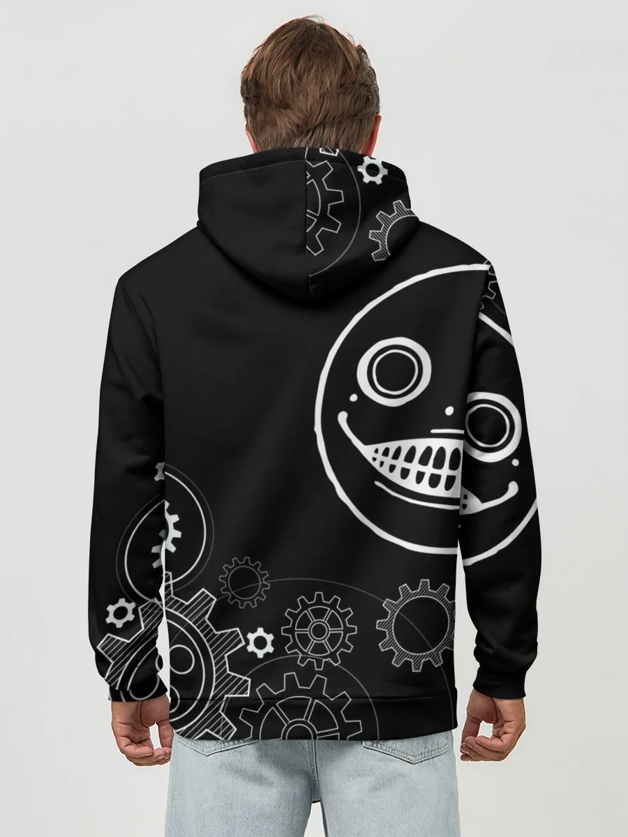 Худи мужской база хлопок / 2B Nier: Automata