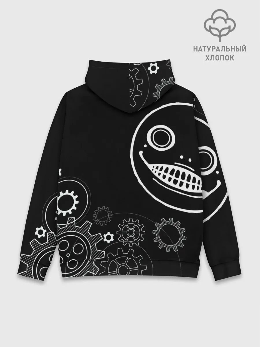 Худи мужской база хлопок / 2B Nier: Automata
