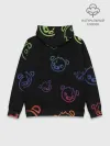 Худи мужской база хлопок / Colorful Bear