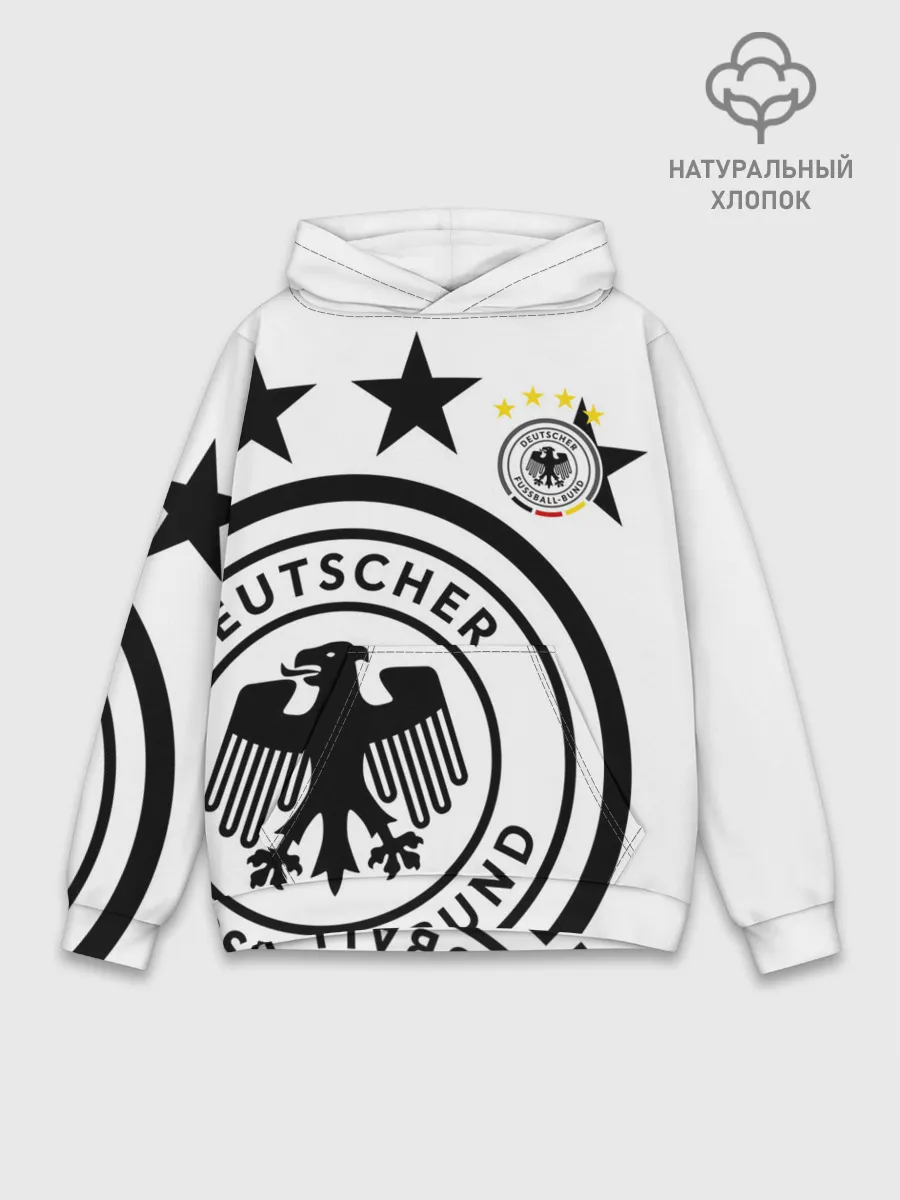 Худи мужской база хлопок / Сборная Германии