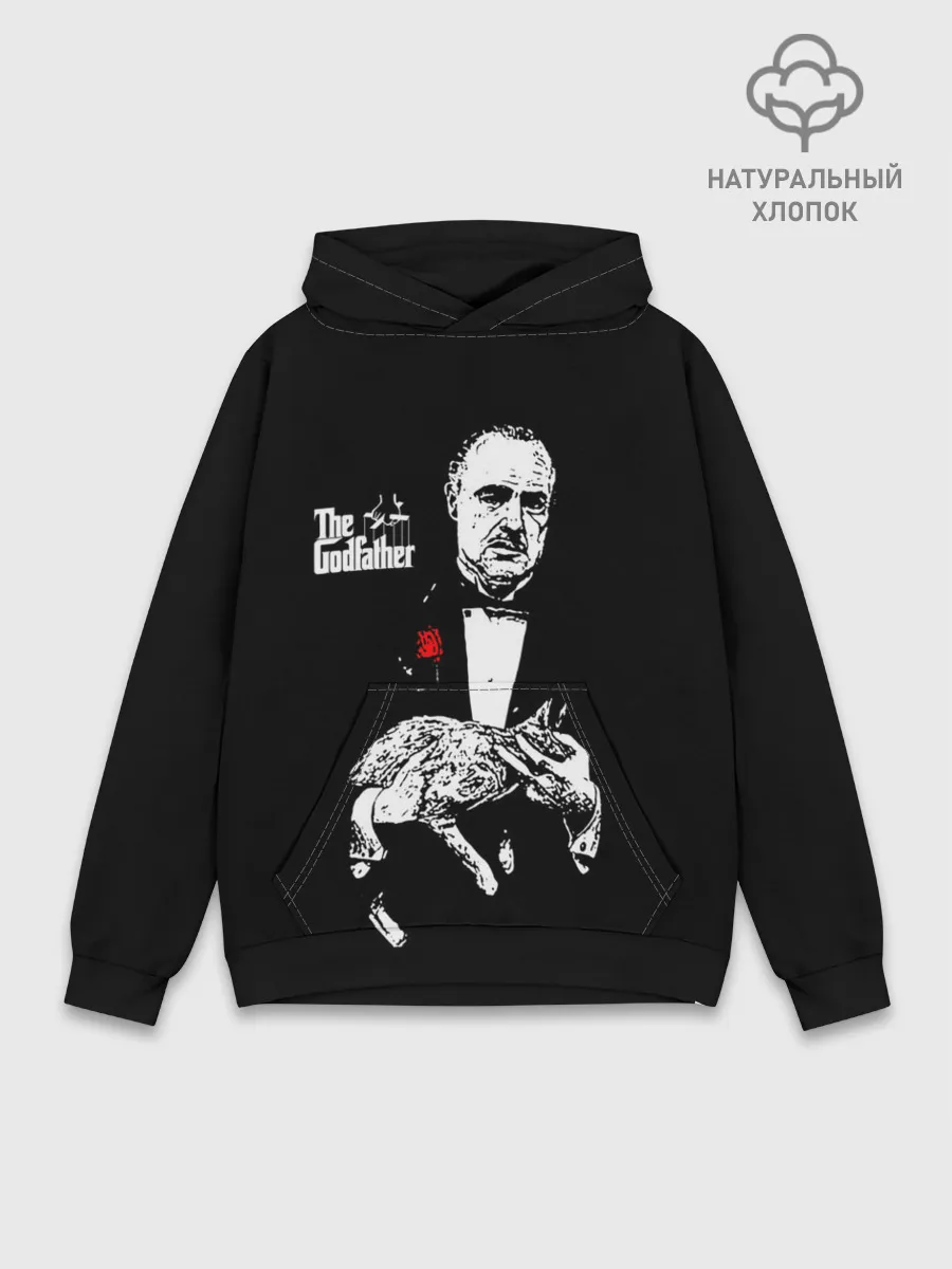 Худи мужской база хлопок / Крестный отец