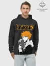 Худи мужской база хлопок / Шоё Хината | Haikyuu!!