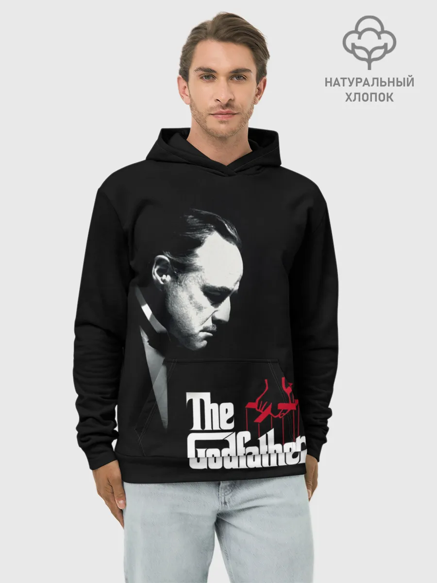 Худи мужской база хлопок / КРЕСТНЫЙ ОТЕЦ