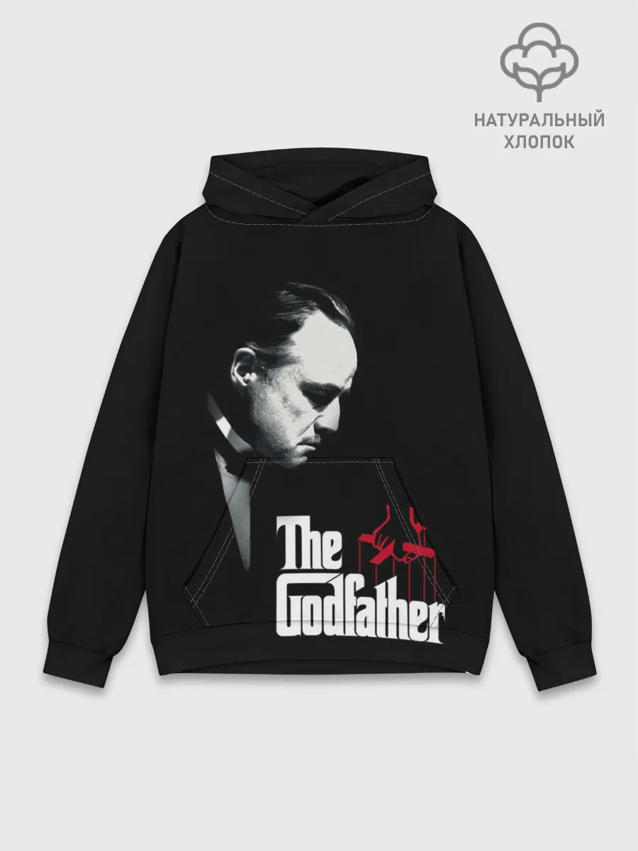 Худи мужской база хлопок / КРЕСТНЫЙ ОТЕЦ