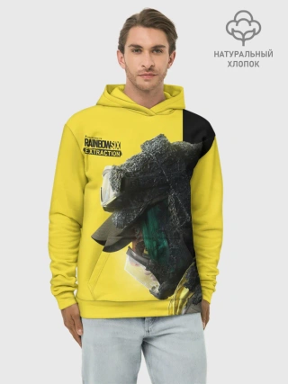 Худи мужской база хлопок / Rainbow Six Extraction / Радуга 6 Эвакуация