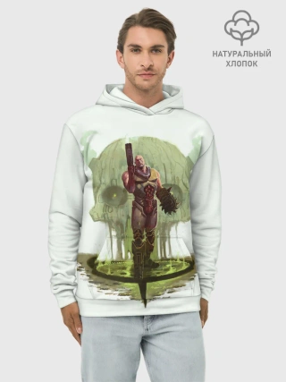 Худи мужской база хлопок / Quake Champions