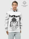Худи мужской база хлопок / Haikyu!! Кошка Некома