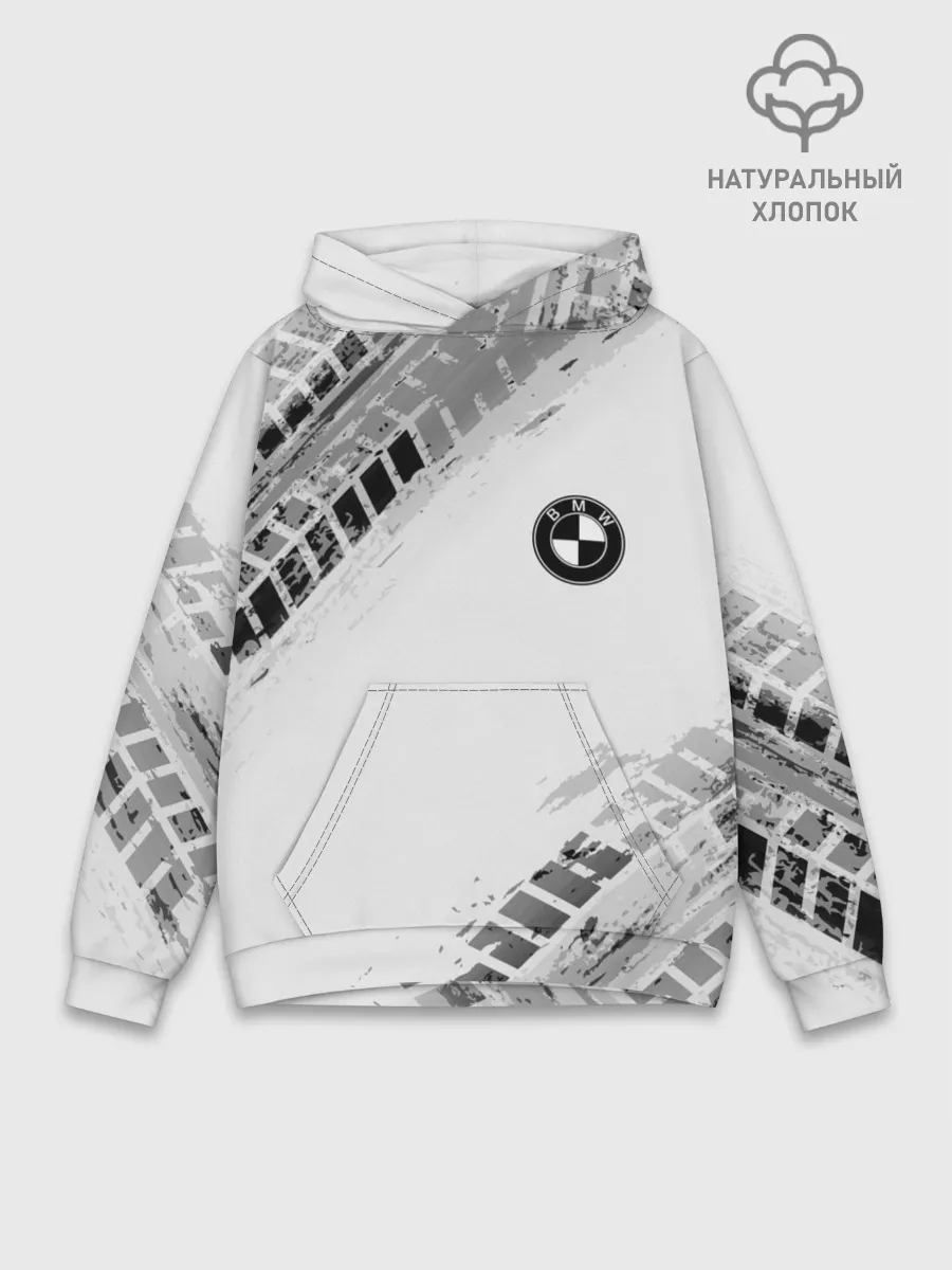 Худи мужской база хлопок / BMW ПРОТЕКТОР ШИН