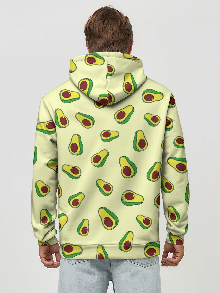 Худи мужской база хлопок / Авокадо / Avocado