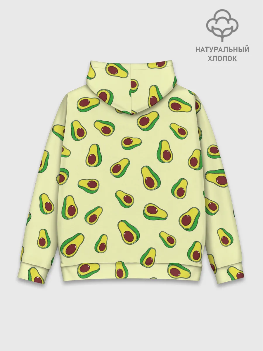 Худи мужской база хлопок / Авокадо / Avocado