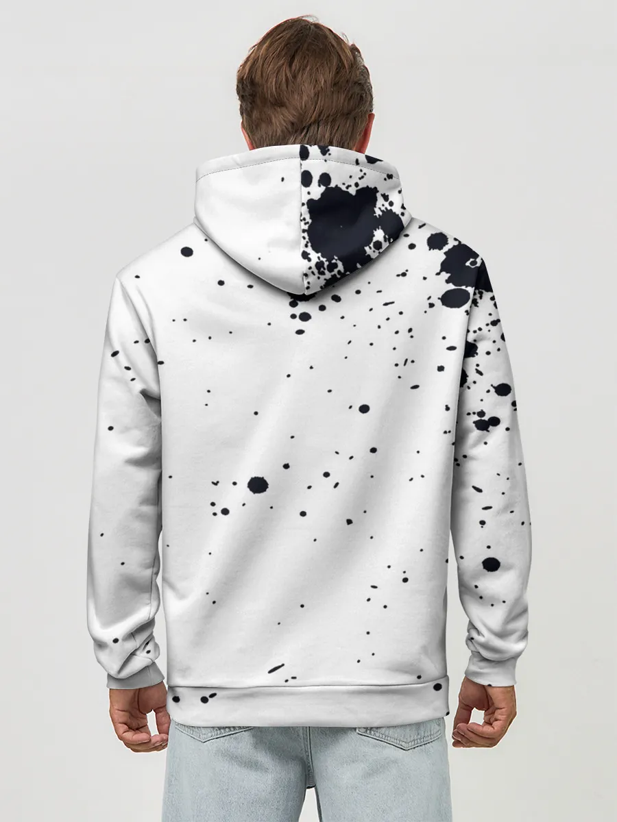 Худи мужской база хлопок / Шоё Хината с крыльями Haikyuu!!