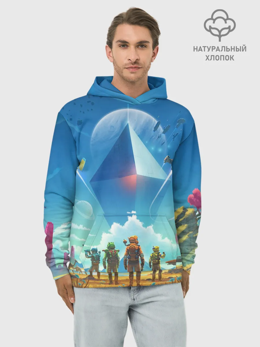 Худи мужской база хлопок / NMS: Начало