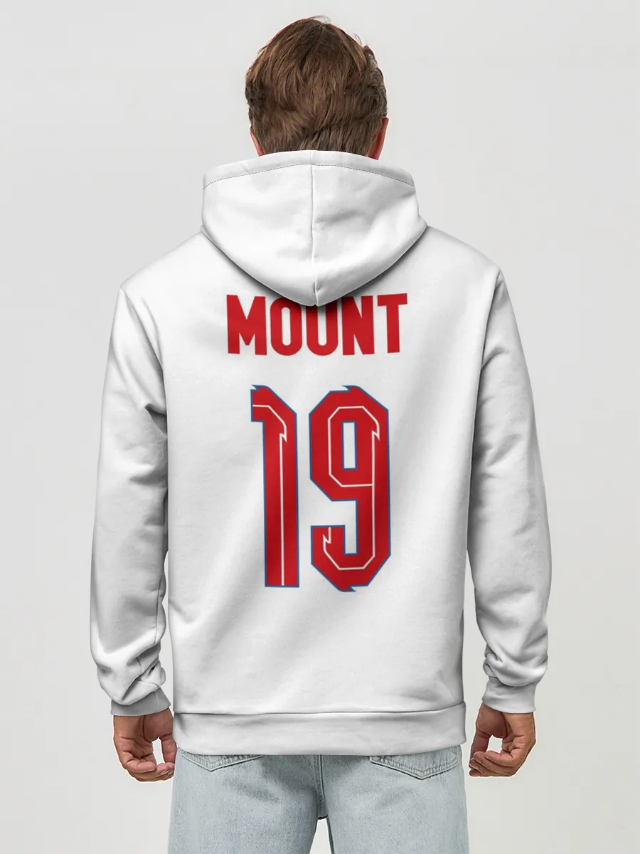 Худи мужской база хлопок / Мэйсон Маунт форма Англия