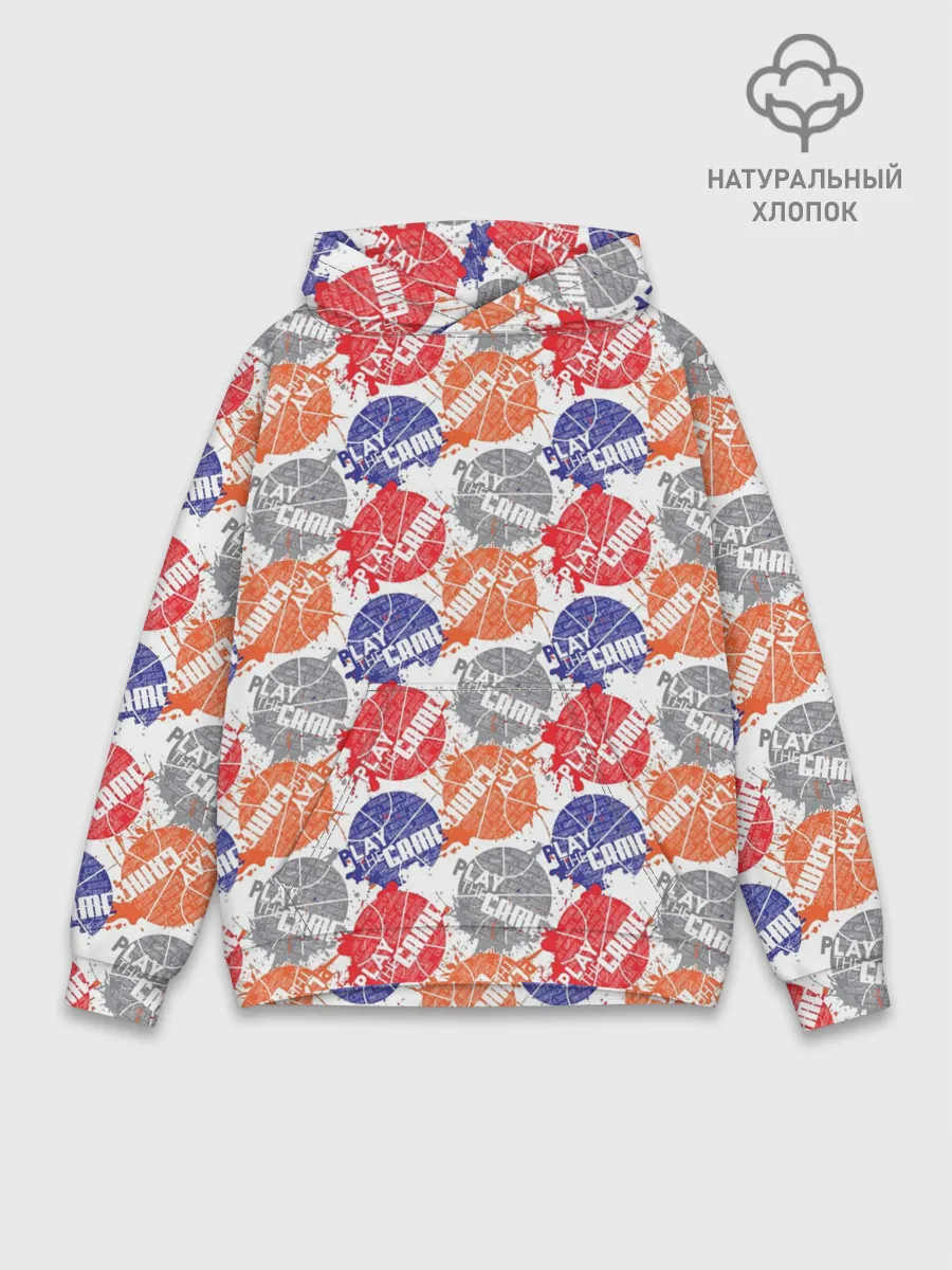 Худи мужской база хлопок / PLAY GAME