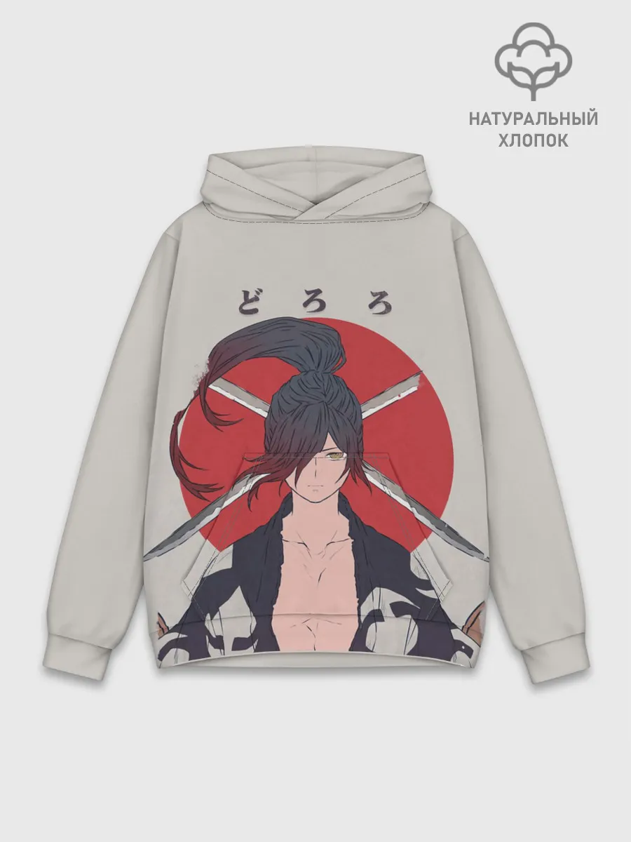 Худи мужской база хлопок / Hyakkimaru Demon