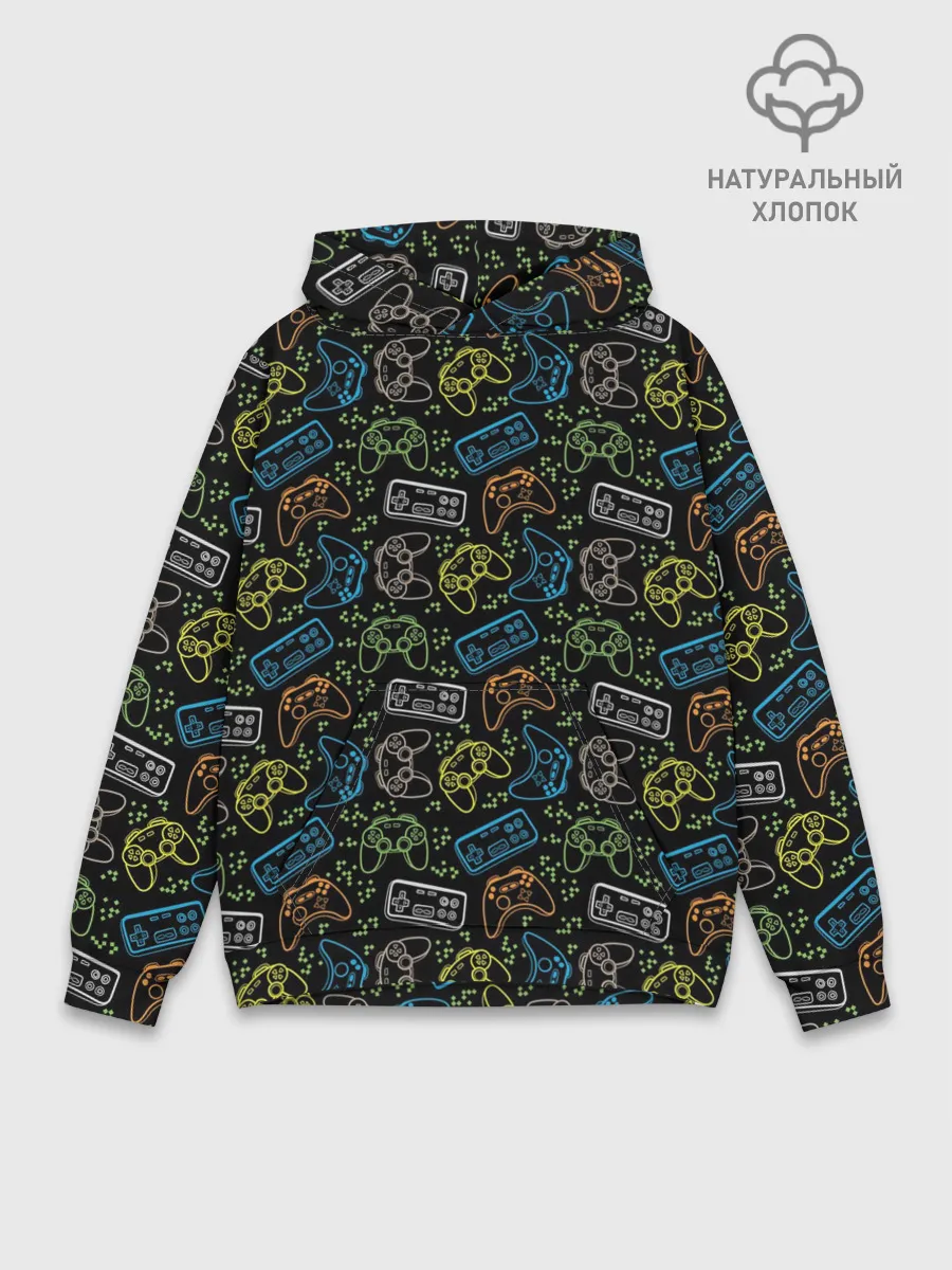Худи мужской база хлопок / Геймер