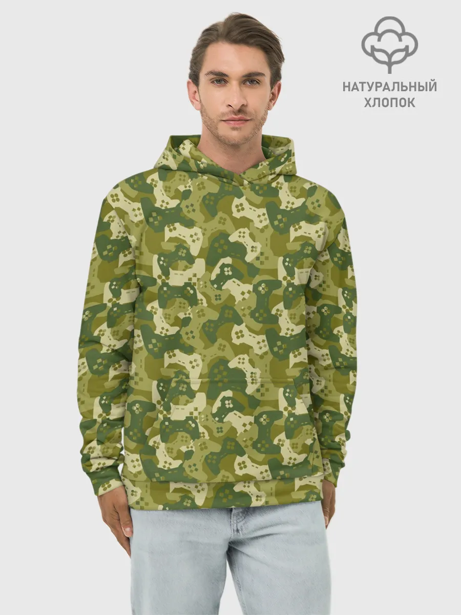 Худи мужской база хлопок / Gamer