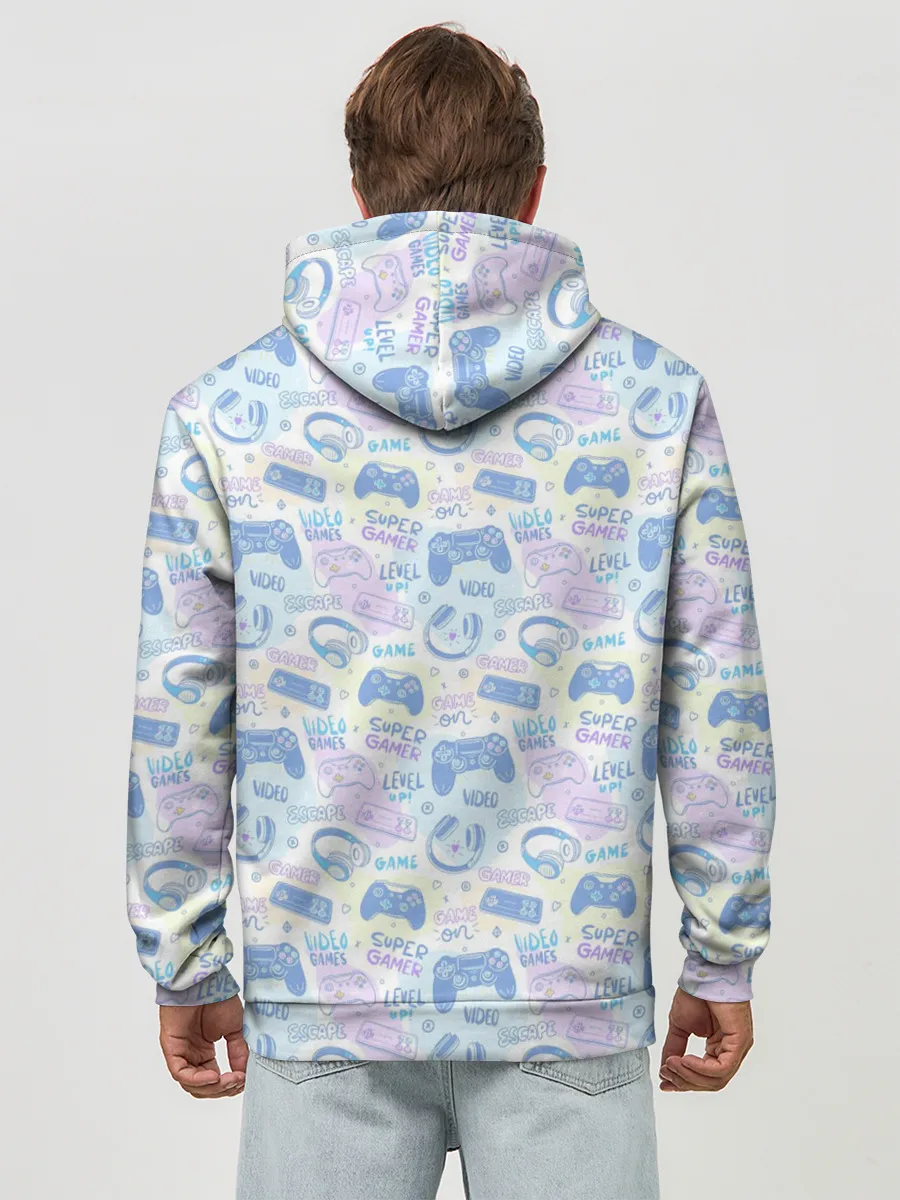 Худи мужской база хлопок / Игры