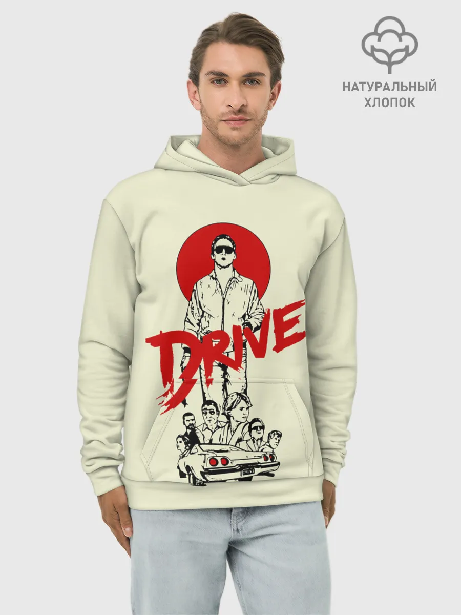 Худи мужской база хлопок / Драйв