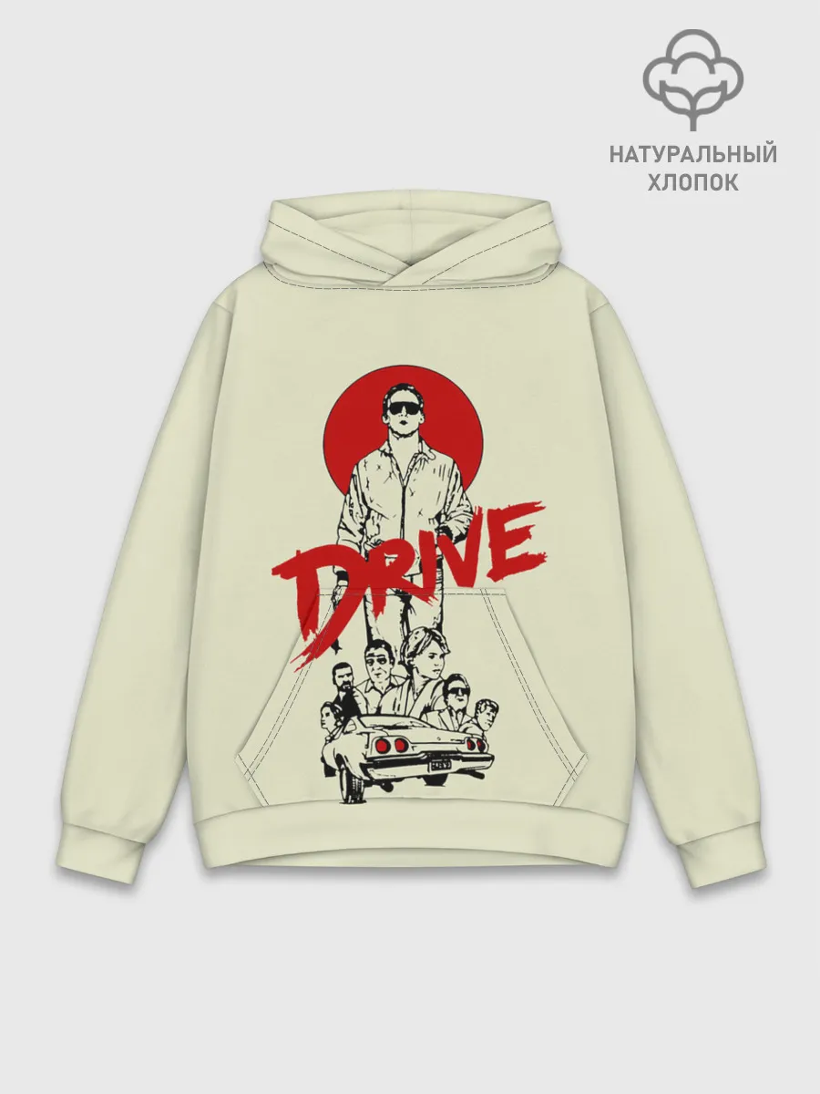 Худи мужской база хлопок / Драйв