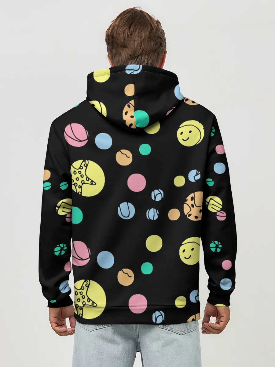 Худи мужской база хлопок / На пляж