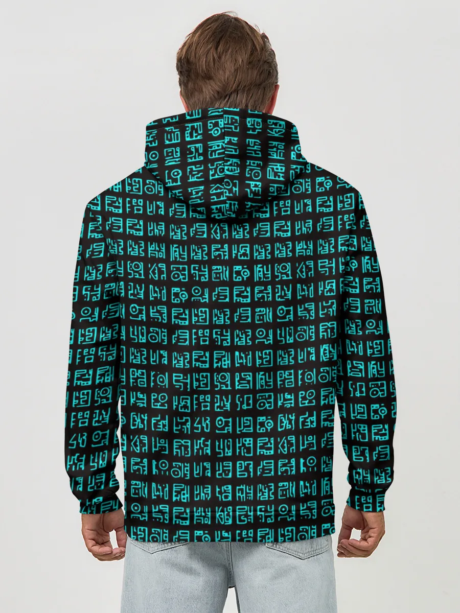 Худи мужской база хлопок / Руны