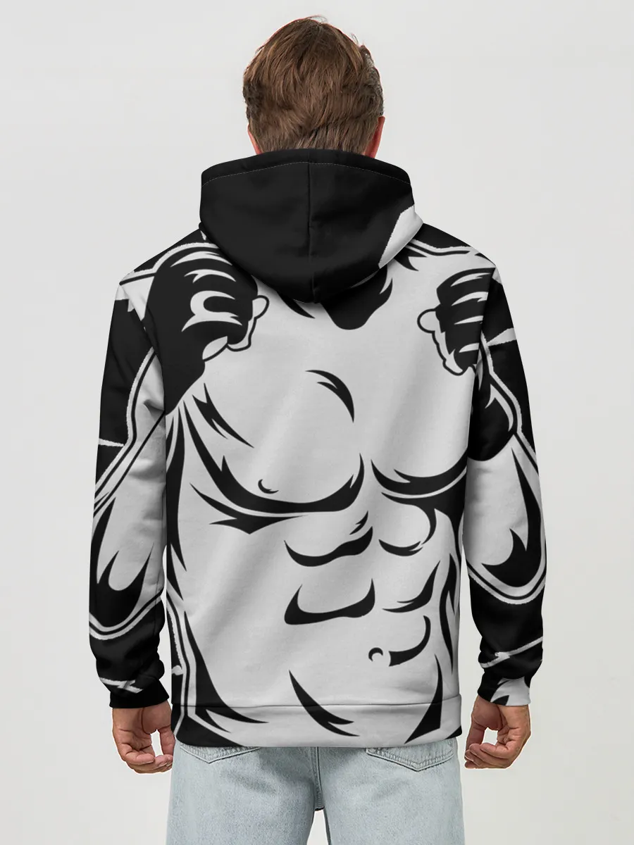 Худи мужской база хлопок / Хабиб Нурмагомедов