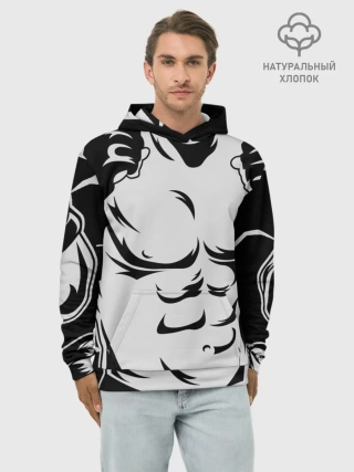 Худи мужской база хлопок / Хабиб Нурмагомедов