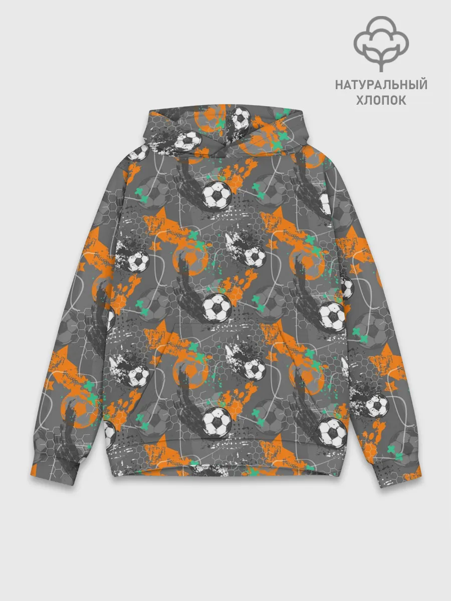 Худи мужской база хлопок / Football