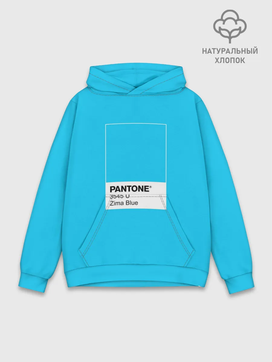 Худи мужской база хлопок / Love Death And Robots. Zima Blue